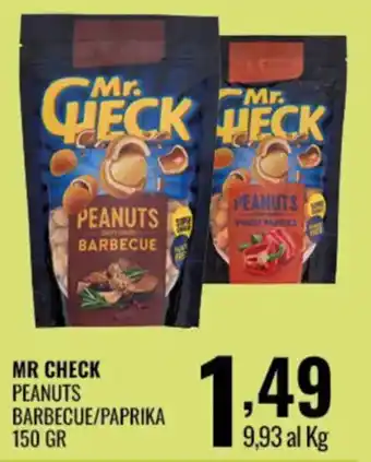 Mr Check Peanuts Barbecue/Paprika