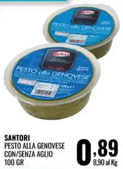Gecop Santori Pesto alla Genovese offerta