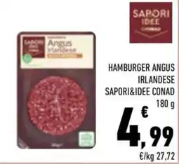 Conad City Hamburger Angus Irlandese Saporidee Conad offerta