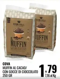 Gecop Cova muffin al cacao con gocce di cioccolato offerta