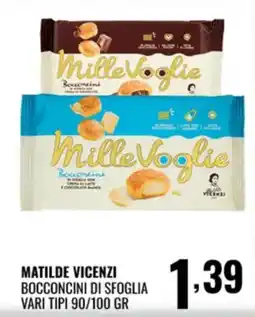 Gecop Matilde Vicenzi Bocconcini di sfoglia offerta