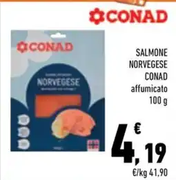 Conad City Salmone norvegese affumicato offerta