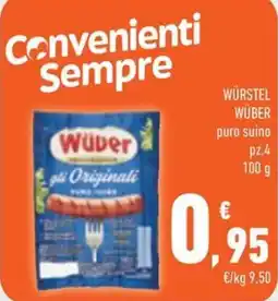 Conad City Wüber gli Originali offerta