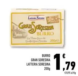 Conad Superstore Burro gran soresina offerta