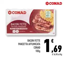 Conad Superstore Bacon Fette Pancetta Affumicata Conad offerta