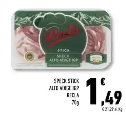 Conad Superstore Speck stick alto adige igp recla offerta