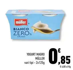 Conad Superstore Yogurt magro Müller offerta
