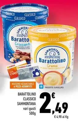 Conad Superstore Barattolino classico Sammontana offerta