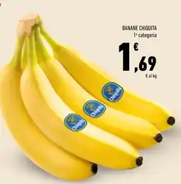 Conad Superstore Banane Chiquita 1ª categoria offerta