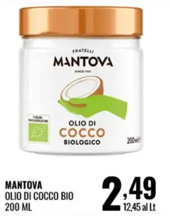 Mantova olio di cocco bio