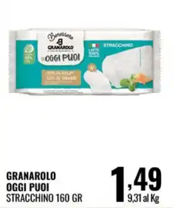 Gecop Granarolo oggi puoi stracchino offerta