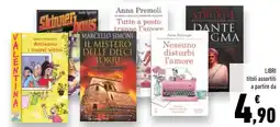 Conad Superstore LIBRI titoli assortiti offerta