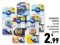 Conad Superstore Deodorante ambipur con clip per aereazione offerta