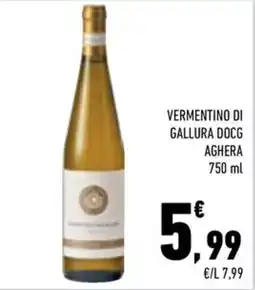 Conad City Vermentino di Gallura DOCG Aghera offerta