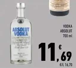 Conad City Vodka Absolut offerta