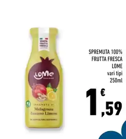Conad Superstore Spremuta di Melagrana Zenzero Limone Lome offerta