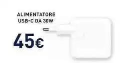 Unieuro Alimentatore USB-C DA 30W offerta