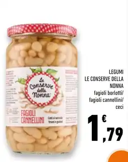Conad Superstore Le conserve della nonna fagioli cannellini offerta