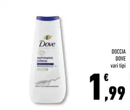 Conad Superstore Dove doccia nutrimento intenso offerta