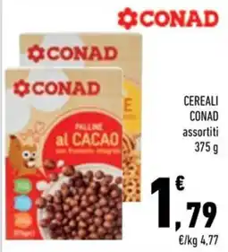 Conad City Cereali Conad assortiti offerta
