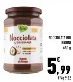 Conad City Nocciolata bio Rigoni offerta