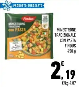 Conad City Minestrone tradizionale con pasta Findus offerta