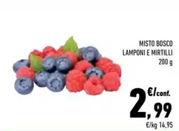 Conad City Misto Bosco Lamponi e Mirtilli offerta
