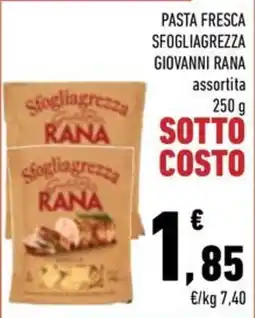 Conad City Pasta fresca sfogliagrezza Giovanni Rana assortita offerta