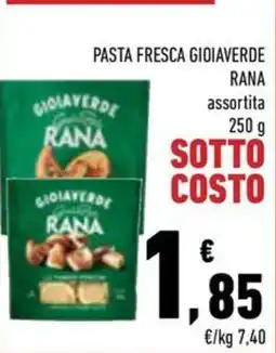 Conad City Pasta fresca Gioiaverde Rana offerta