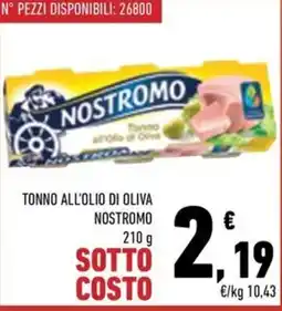 Conad City Tonno all'olio di oliva Nostromo offerta