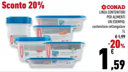 Conad Superstore Conad contenitore per alimenti offerta