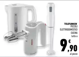 Conad Superstore Telefunken piccoli elettrodomestici cucina offerta