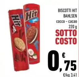 Conad City Biscotti Hit Bahlsen offerta