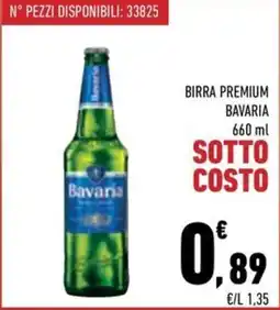 Conad City Birra premium Bavaria offerta