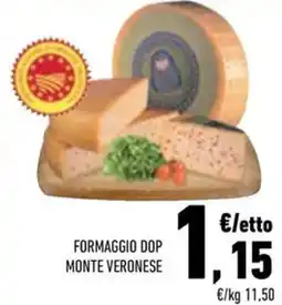 Conad City Formaggio Dop Monte Veronese offerta