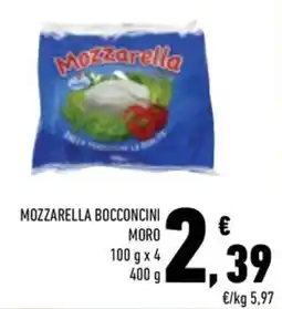 Conad City Mozzarella Bocconcini Moro offerta
