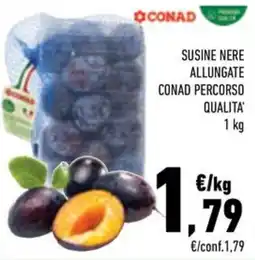 Conad City Susine nere allungate Conad percorso qualità offerta