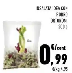 Conad City Insalata idea con porro ortoromi offerta