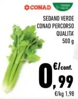 Conad City Sedano verde Conad Percorso Qualità offerta