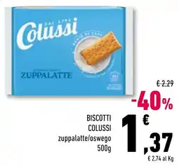 Conad Superstore Biscotti Colussi zuppalatte/oswego offerta