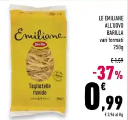 Conad Superstore Emiliane Tagliatelle ruvide offerta