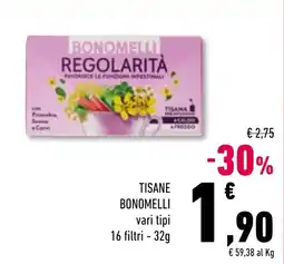 Conad Superstore Tisane Bonomelli offerta