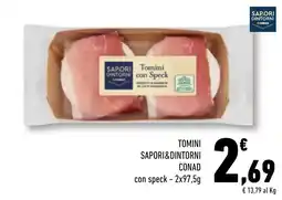 Conad Superstore Tomini con Speck offerta