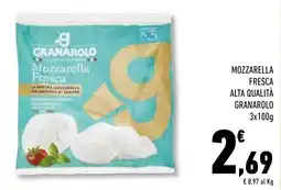 Conad Superstore Mozzarella Fresca Granarolo offerta