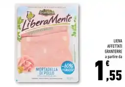 Conad Superstore Mortadella di pollo GranTerre offerta