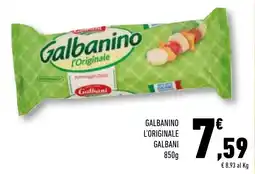Conad Superstore Galbanino l'Originale Galbani offerta