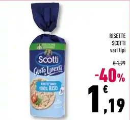 Conad Superstore Risette Scotti Gusto Libertà offerta