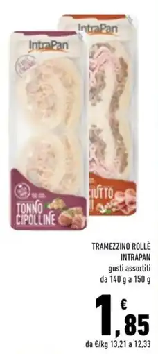 Conad City Tramezzino rollè intrapan offerta