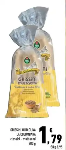 Conad City Grissini olio oliva la colombara classici - multisemi offerta