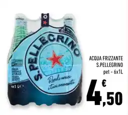 Conad Superstore Acqua frizzante S.Pellegrino offerta